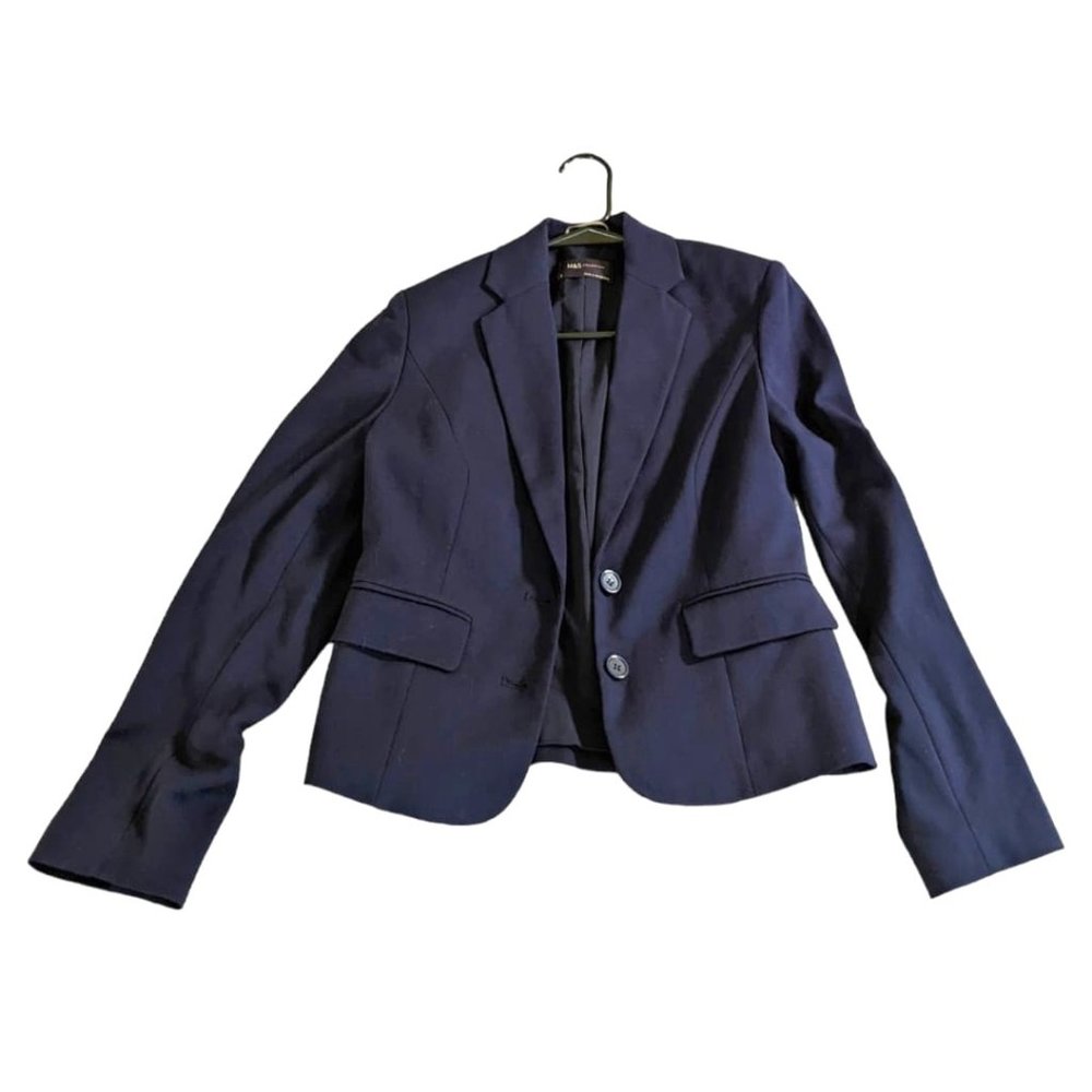 Marks & Spencer | Navy Blazer (Navy) Lightly worn (UK8/EUR 36)